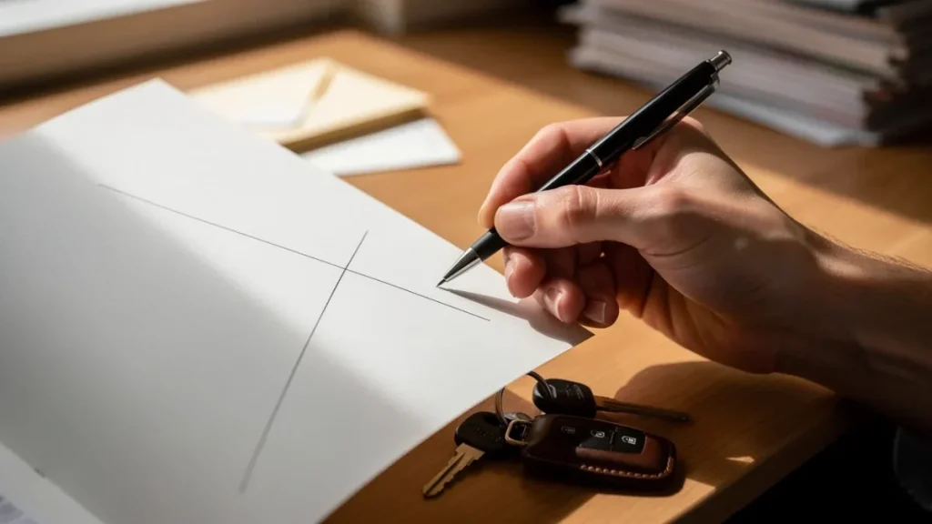 Comment barrer une carte grise pour la vente sans la découper ?